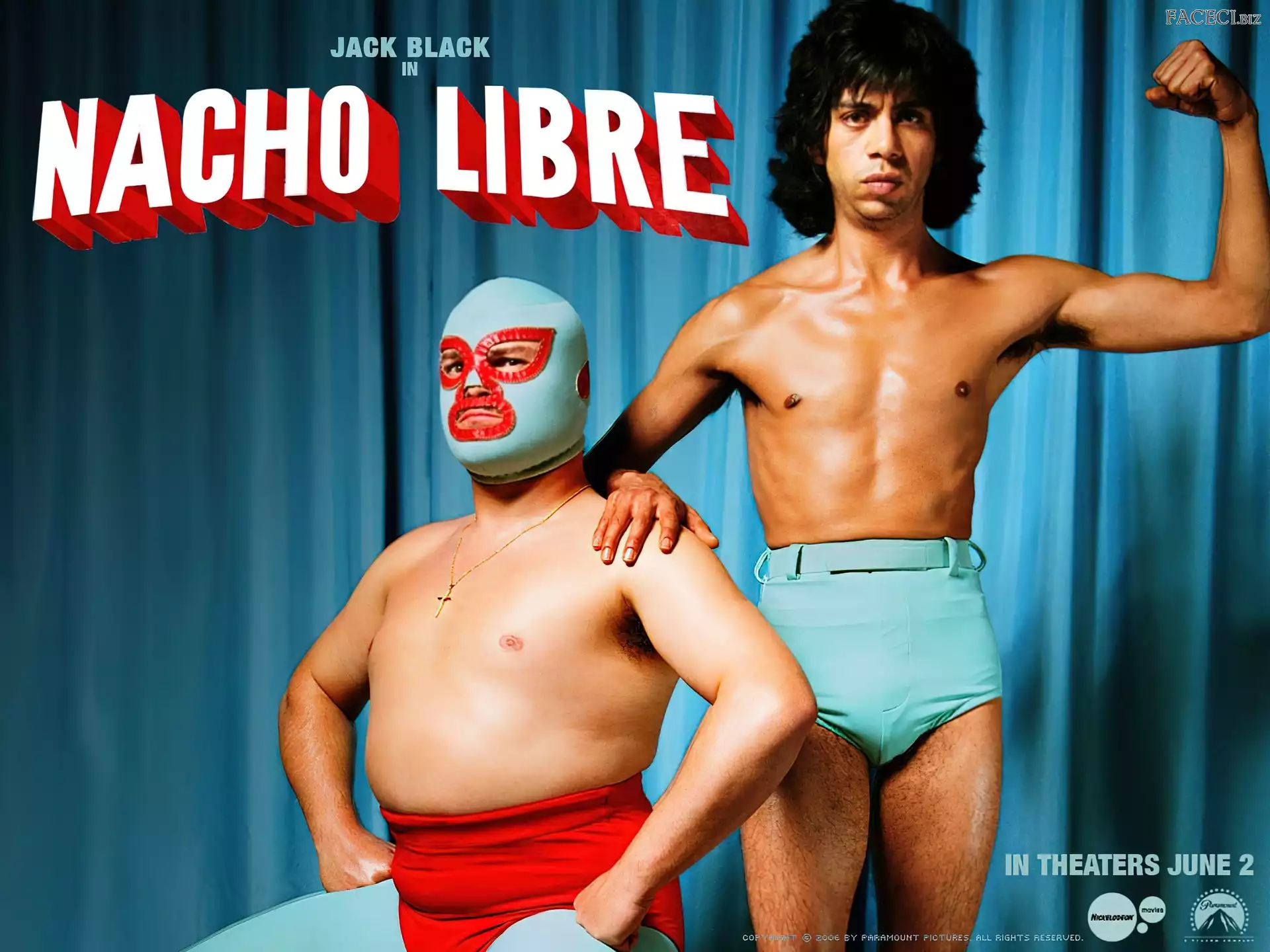 Jack Black, Hector Jimenez, majtki, scena, Nacho Libre
